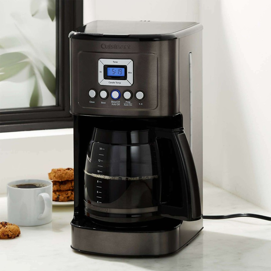 Coffee & Espresso & Tea * | Outlet Cuisinart Perfectemp Black 14-Cup Programmable Coffee Maker