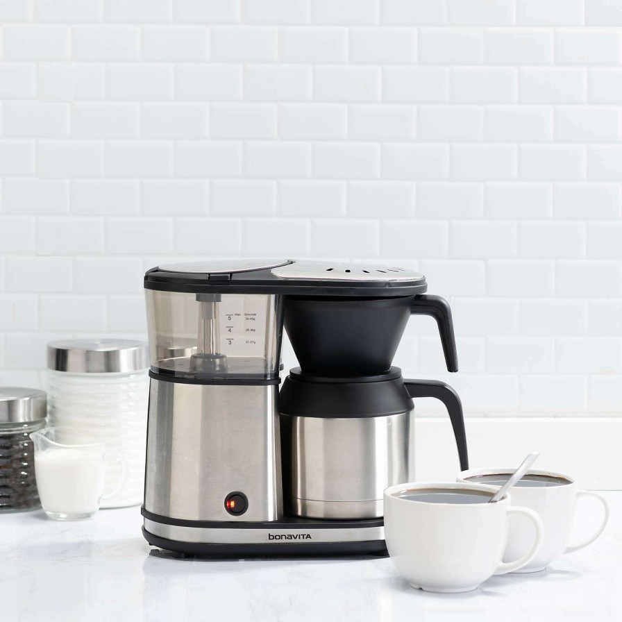 Coffee & Espresso & Tea * | New Bonavita Connoisseur 5-Cup Coffee Maker With Thermal Carafe