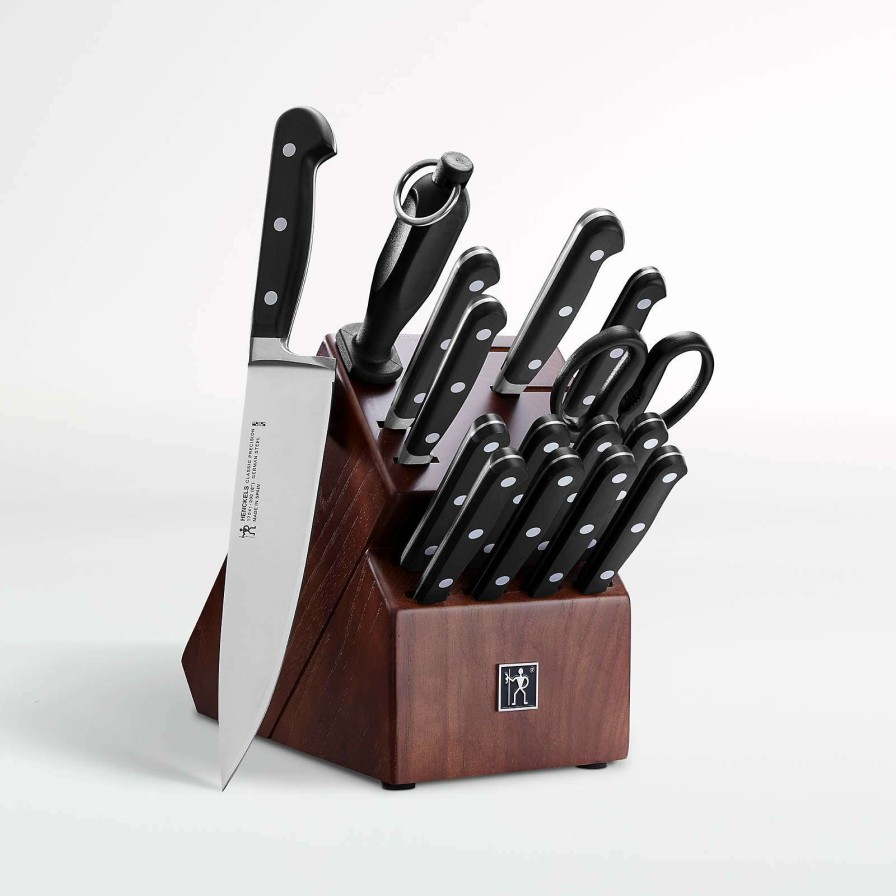 Cutlery * | With Discount Zwilling J.A. Henckels Classic Precision 16-Piece Knife Block Set