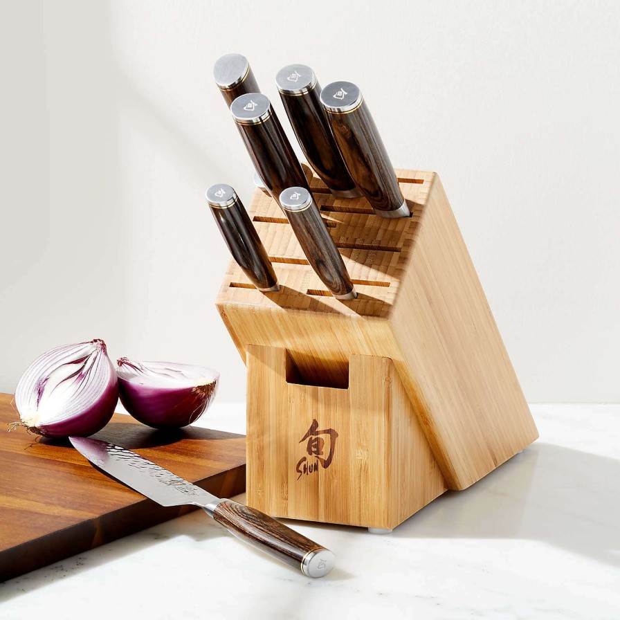 Cutlery * | Online Sale Shun Premier 8-Piece Professional Knife Block Set