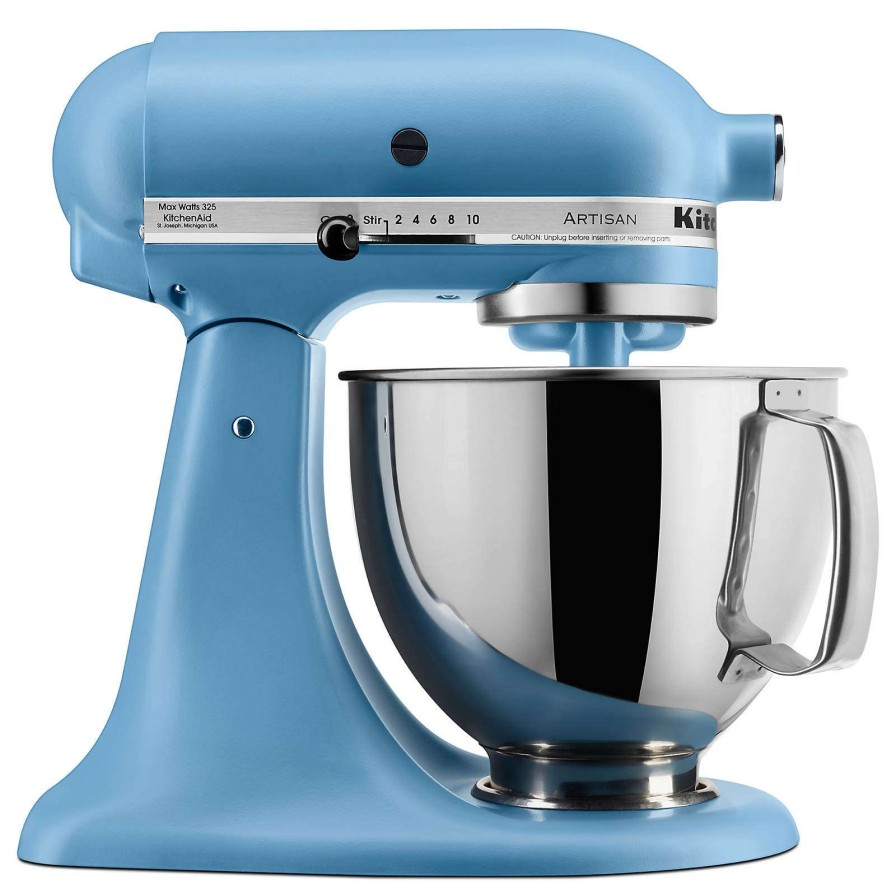 Appliances & Electrics * | Excellent Quality Kitchenaid Artisan Series Blue Velvet 5-Quart Tilt-Head Stand Mixer