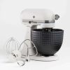 Appliances & Electrics * | Official Kitchenaid Artisan Series Limited-Edition Light & Shadow 5-Quart Tilt-Head Stand Mixer With Black Ceramic Bowl