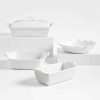 Bakeware * | Online Sale Le Creuset 5-Piece White Ceramic Bakeware Set