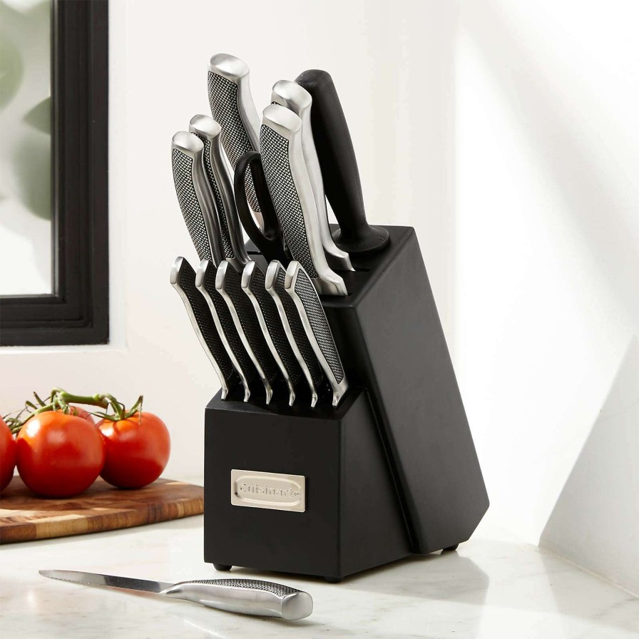 Cutlery * | Sells Cheap Cuisinart Graphix 15-Piece Knife Block Set