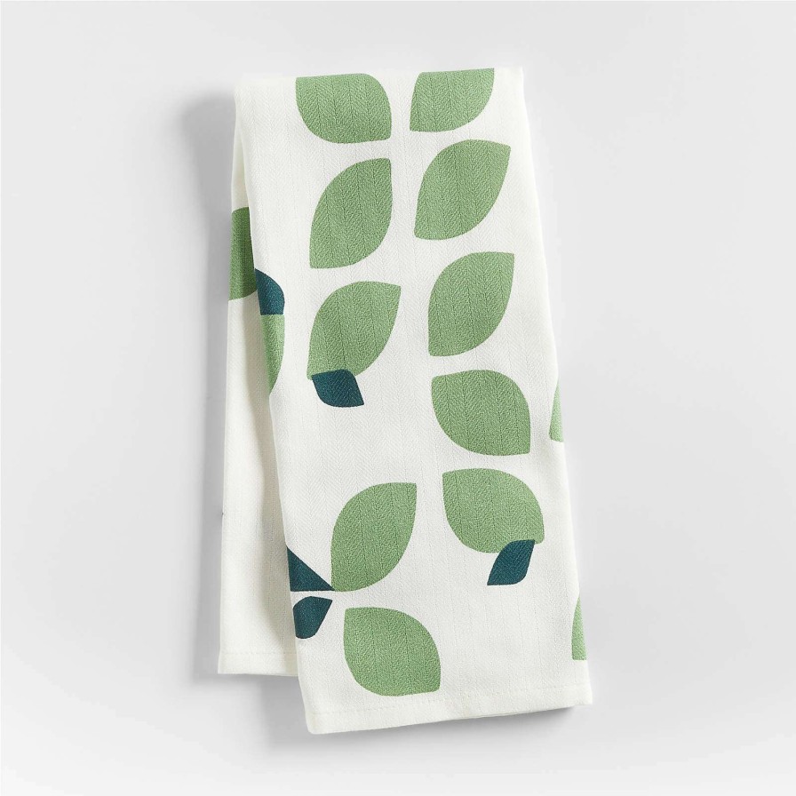 Kitchen Linens * | With Discount Green Lime Dish Towel