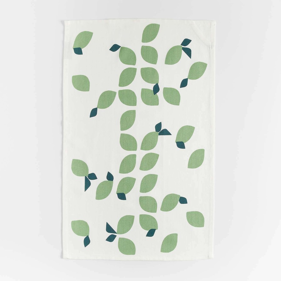 Kitchen Linens * | With Discount Green Lime Dish Towel