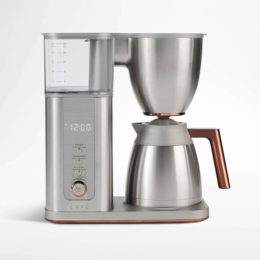 Coffee & Espresso & Tea * | Discount Online Cafe Stainless Steel 10-Cup Drip Coffee Maker With Thermal Carafe