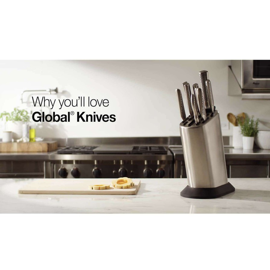 Cutlery * | With Discount Global Classic 3-Piece Knife Set