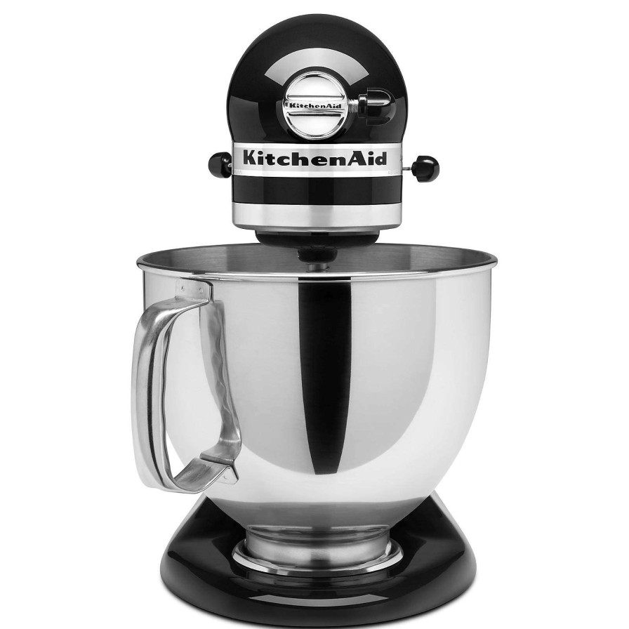 Appliances & Electrics * | Latest Kitchenaid Artisan Series Onyx Black 5-Quart Tilt-Head Stand Mixer