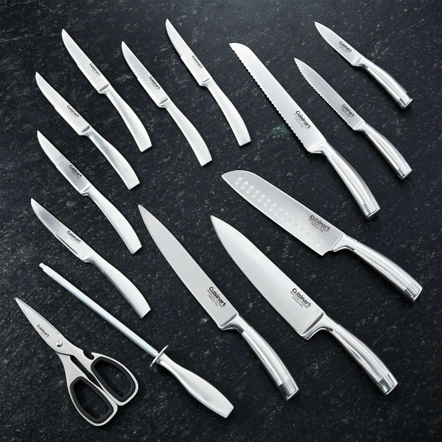 Cutlery * | Latest Cuisinart 15-Piece Professional Series Knife Block Set