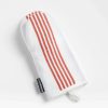 Kitchen Linens * | Offering Discounts Cuisine Stripe Sienna Oven Mitt