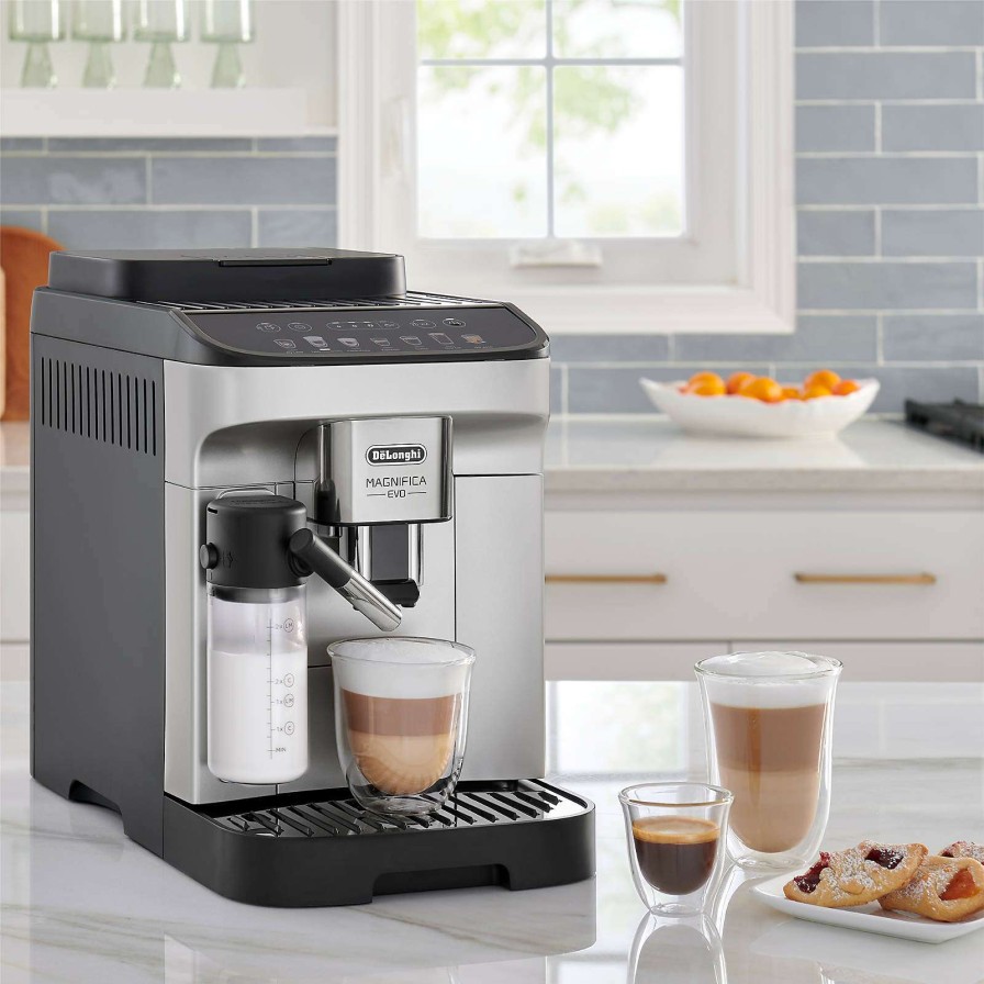 Coffee & Espresso & Tea * | Latest De'Longhi Magnifica Evo With Lattecrema Automatic Coffee And Espresso Machine