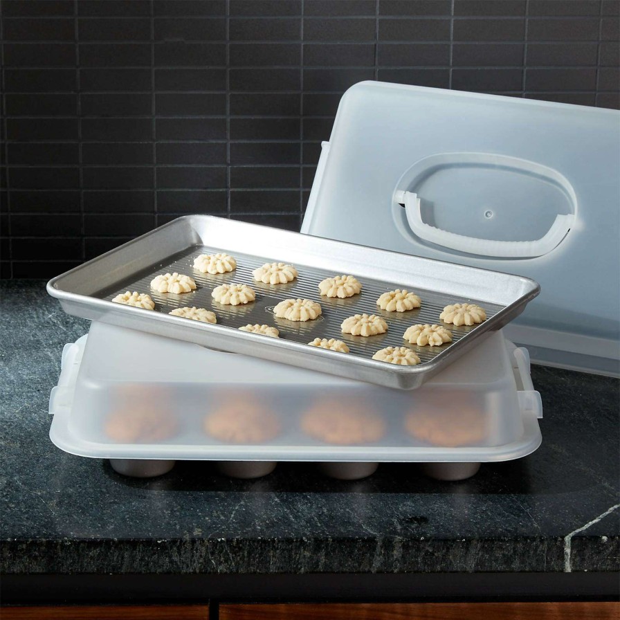 Bakeware * | Online Usa Pan 4-Piece Bakeware Set With Lids