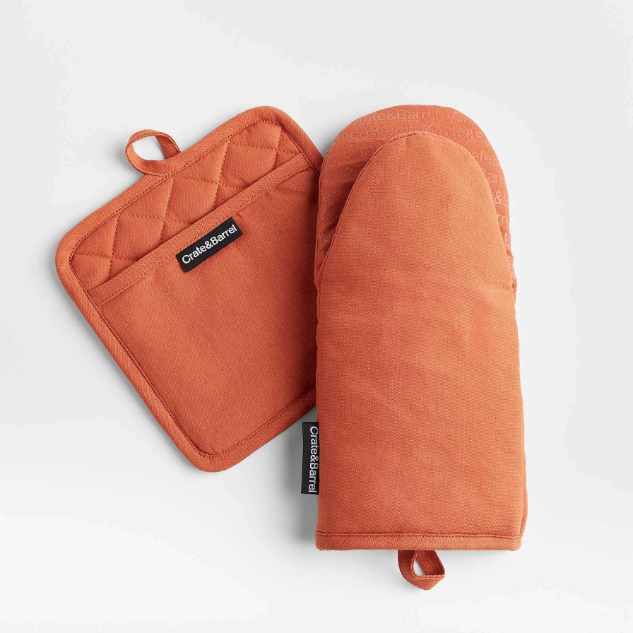 Kitchen Linens * | Sells Cheap Silicone Grip Sienna Oven Mitt