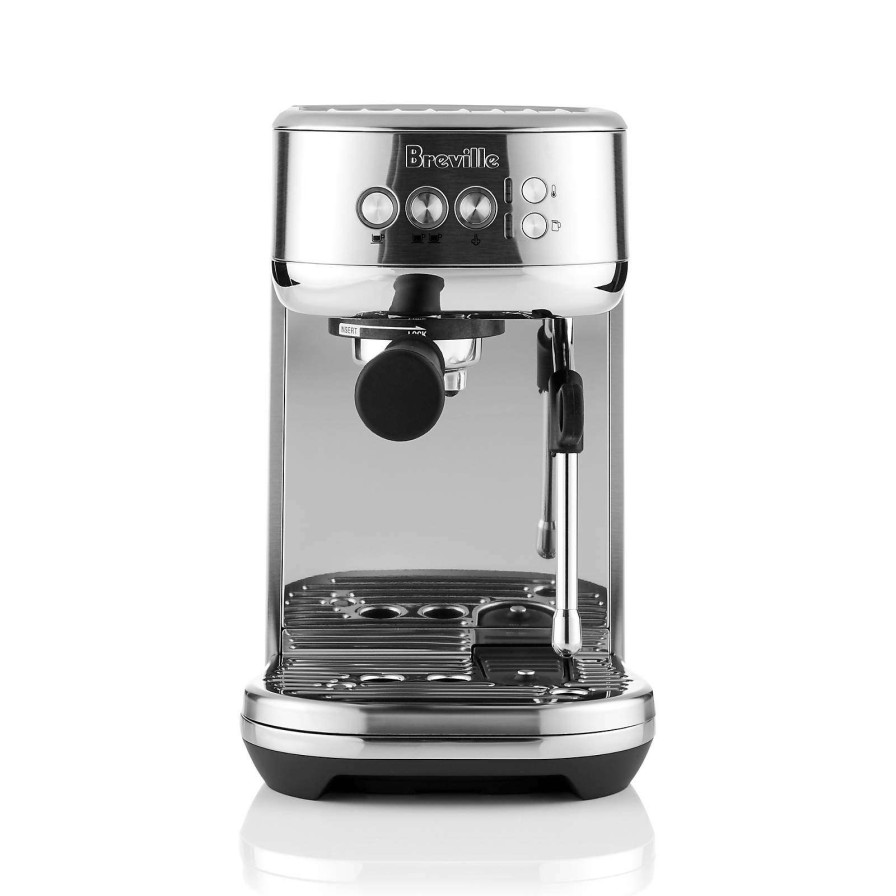 Coffee & Espresso & Tea * | With Discount Breville Bambino Plus Stainless Steel Espresso Machine