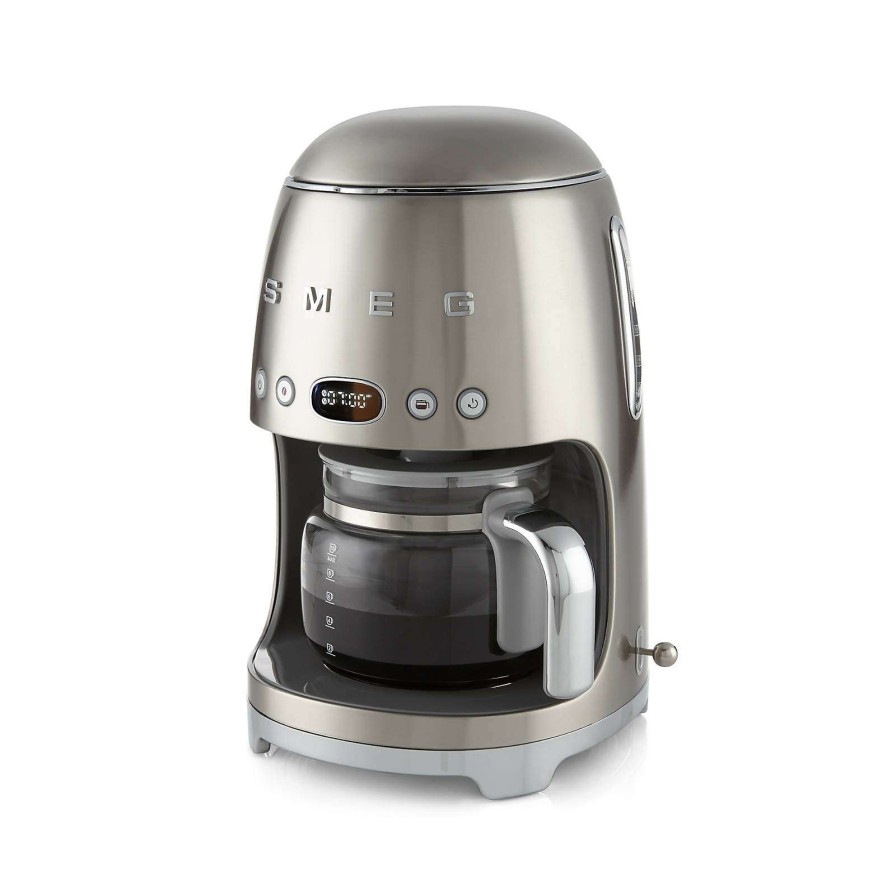 Coffee & Espresso & Tea * | Good Quality Smeg Stainless Steel Drip Coffeemaker