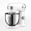 Appliances & Electrics * | Good Quality Cuisinart Precision Master Linen White 5.5-Qt. Tilt-Head Stand Mixer