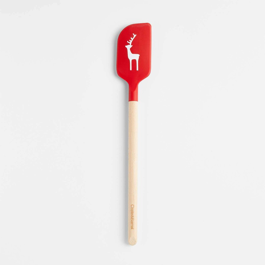 Kitchen Tools & Accessories * | New Red Reindeer Spatula