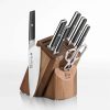 Cutlery * | Latest Cangshan Everest Black 8-Piece Knife Block Set