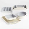 Bakeware * | Latest Caraway Complete 11-Piece Cream Ceramic Bakeware Set