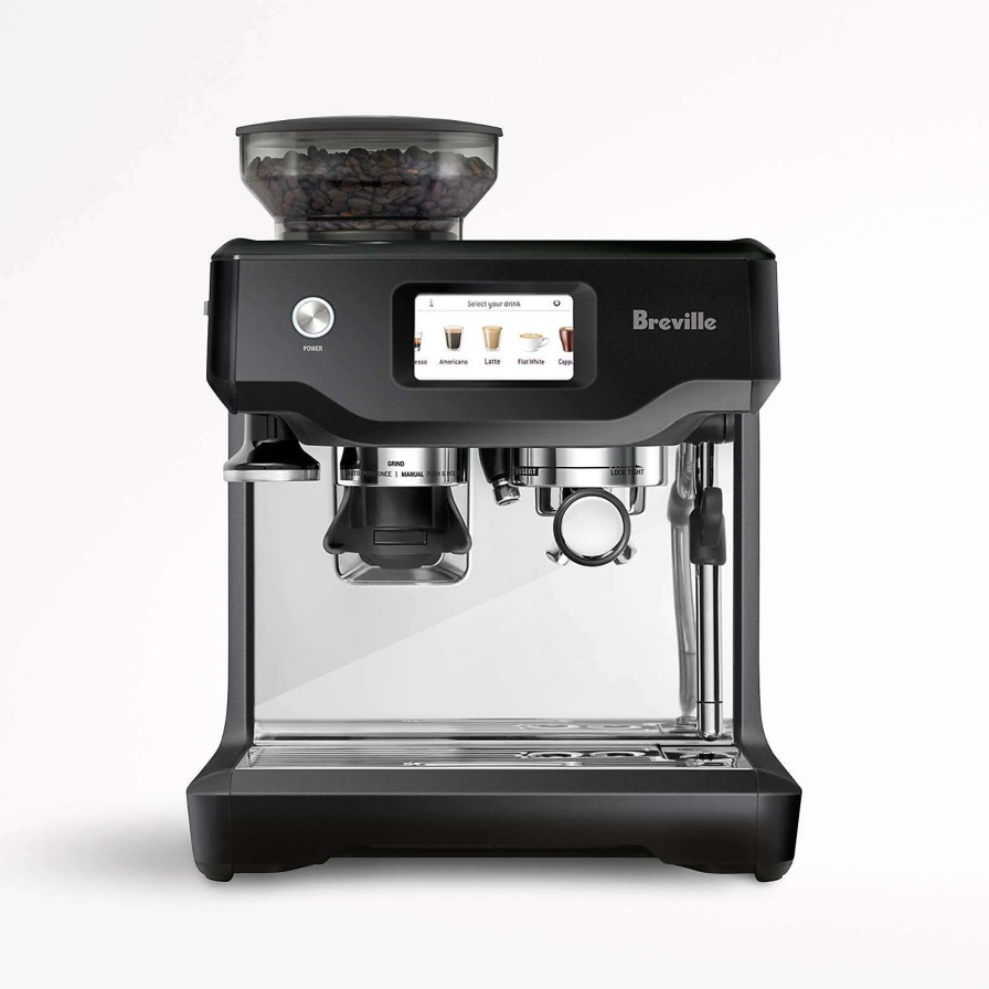 Coffee & Espresso & Tea * | Outlet Breville Barista Touch Black Truffle Espresso Machine