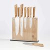 Cutlery * | Cheap Online Schmidt Brothers Hex 9-Piece Knife Block Set