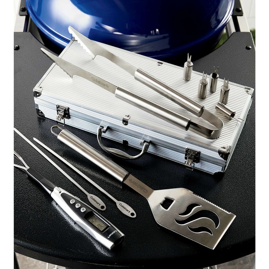 Kitchen Tools & Accessories * | Latest Cuisinart 20-Piece Stainless Steel Grill Set