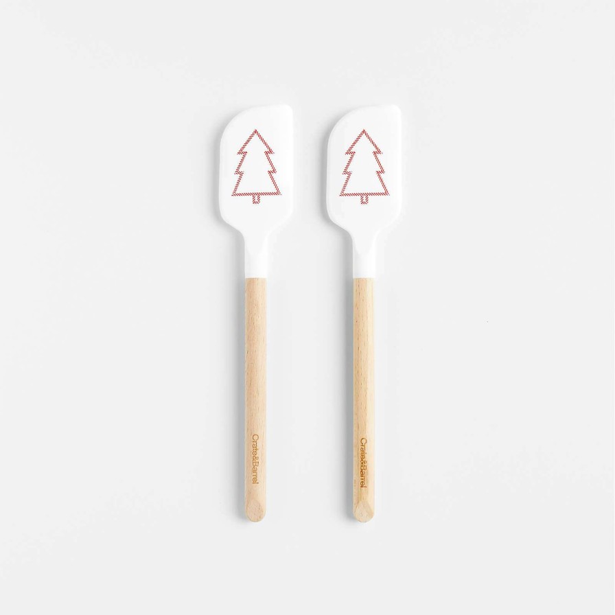 Kitchen Tools & Accessories * | Official Red Stripe Tree Mini Spatulas, Set Of 2