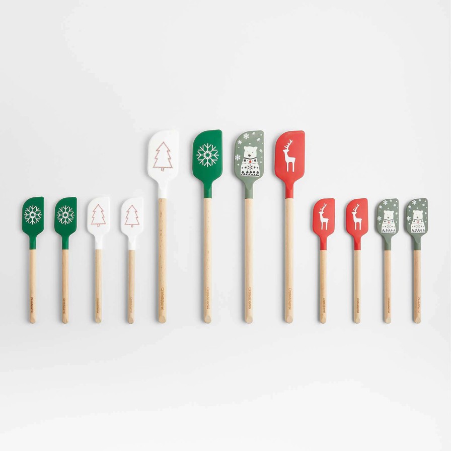 Kitchen Tools & Accessories * | Official Red Stripe Tree Mini Spatulas, Set Of 2