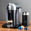 Coffee & Espresso & Tea * | Online Sale Nespresso By Breville Vertuoline Chrome Coffee And Espresso Machine Bundle