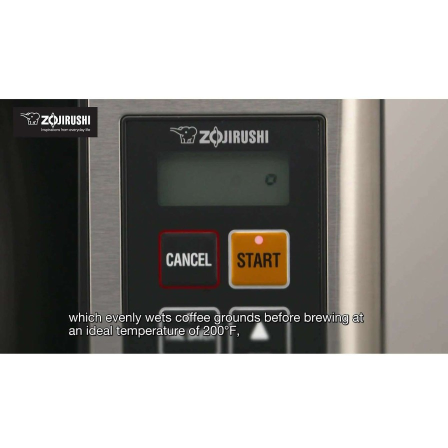 Coffee & Espresso & Tea * | Good Quality Zojirushi Fresh Brew Plus 10-Cup Coffee Maker With Thermal Carafe