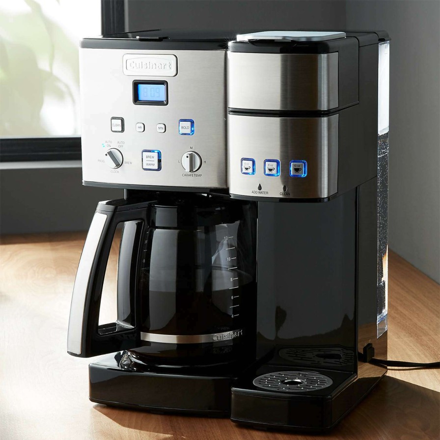 Coffee & Espresso & Tea * | Latest Cuisinart Coffee Center Stainless Steel 12-Cup Coffee Maker And Single-Serve Brewer