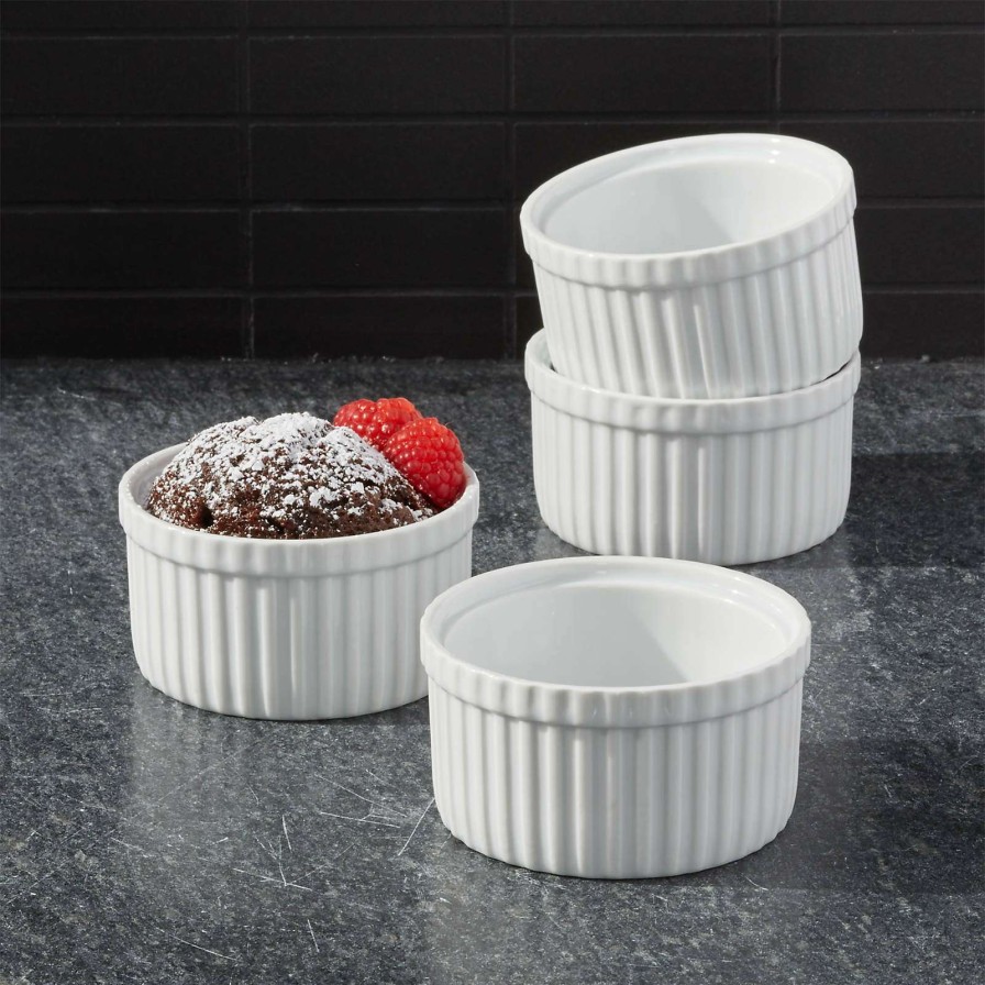 Bakeware * | Online Sale Small Ramekins, Set Of Four