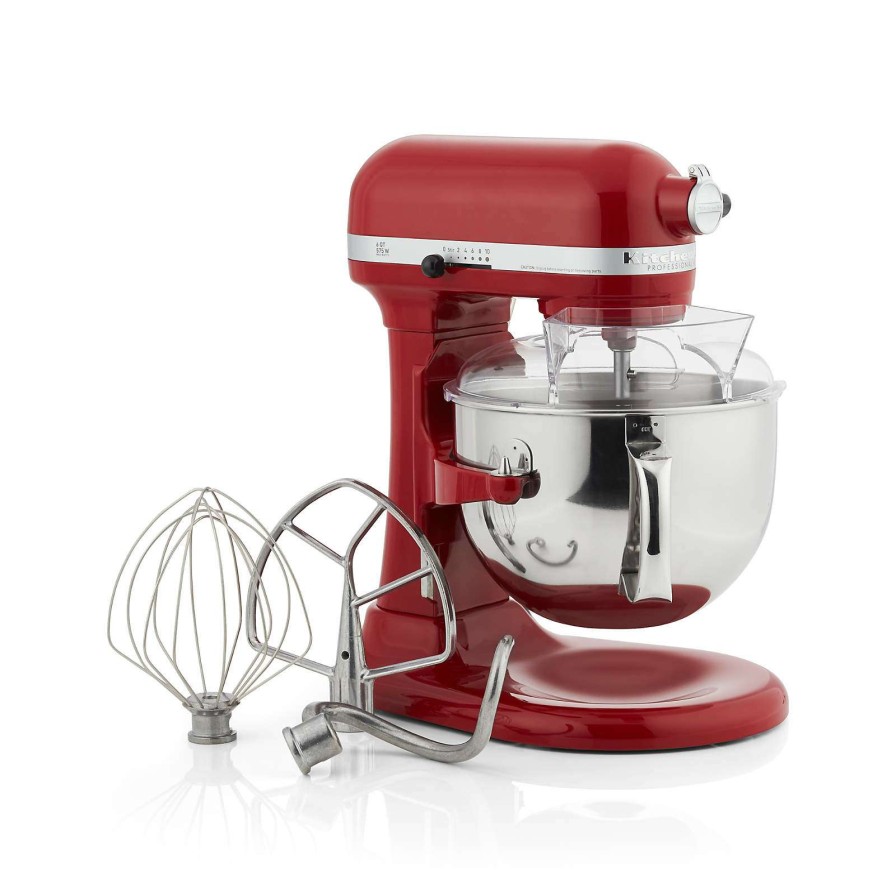 Appliances & Electrics * | Latest Kitchenaid Pro 600 Series Empire Red 6-Quart Bowl-Lift Stand Mixer