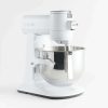 Appliances & Electrics * | Online Sale Ge Profile Stone White 7-Quart Smart Mixer With Auto Sense