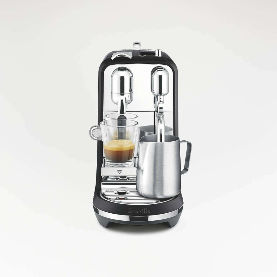 Coffee & Espresso & Tea * | Best Choice Nespresso By Breville Creatista Plus Black Truffle Espresso Machine