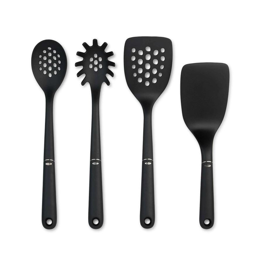 Kitchen Tools & Accessories * | Best Choice Oxo 4-Piece Nylon Kitchen Utensils Set