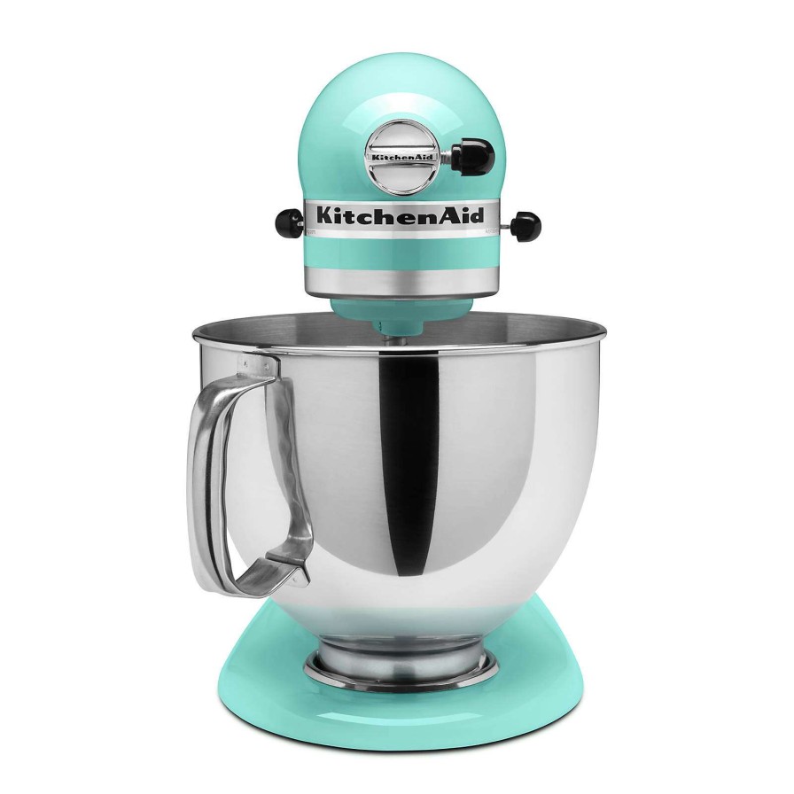 Appliances & Electrics * | Good Quality Kitchenaid Artisan Series Ice Blue 5-Quart Tilt-Head Stand Mixer