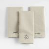 Kitchen Linens * | Outlet Thanksgiving Embroidered Dish Towel, Set Of 3