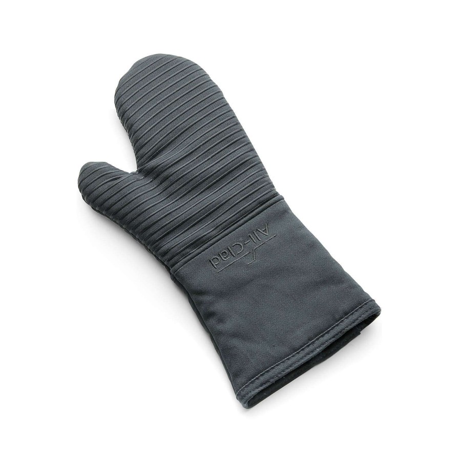 Kitchen Linens * | Discount Online All-Clad Pewter Oven Mitt