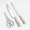 Cutlery * | Cheap Online Wusthof Gourmet Grey 3-Piece Starter Set