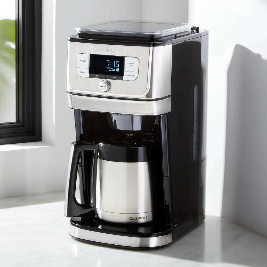 Coffee & Espresso & Tea * | Best-Selling Cuisinart Burr Grind & Brew Thermal 10-Cup Coffeemaker