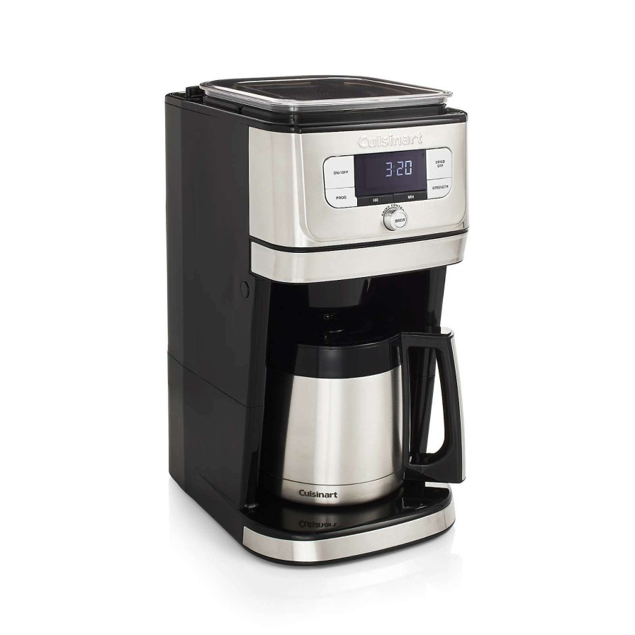 Coffee & Espresso & Tea * | Best-Selling Cuisinart Burr Grind & Brew Thermal 10-Cup Coffeemaker