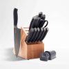 Cutlery * | Offering Discounts Greenpan Ultimate 16-Piece Titanium Knife Block Set