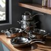 Cookware * | Outlet Cuisinart French Classic 10-Piece Tri-Ply Stainless Steel Cookware Set