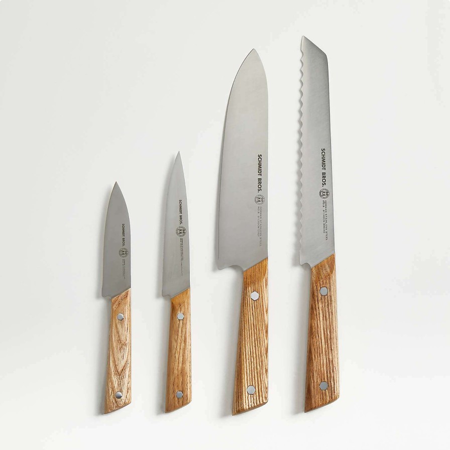 Cutlery * | With Discount Schmidt Brothers Hex 5-Piece Knife Block Set