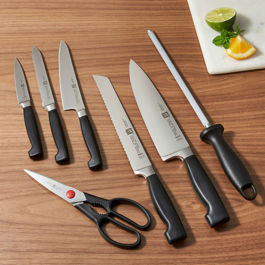 Cutlery * | New Zwilling J.A. Henckels Four Star 8-Piece Birch Knife Block Set