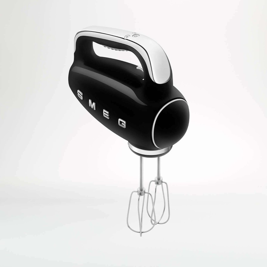 Appliances & Electrics * | Offering Discounts Smeg Black 9-Speed Hand Mixer