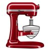 Appliances & Electrics * | Official Kitchenaid Bowl-Lift Stand Mixer Stainless Steel Pastry Beater