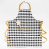 Kitchen Linens * | Official Buffalo Check Black Cooking Apron